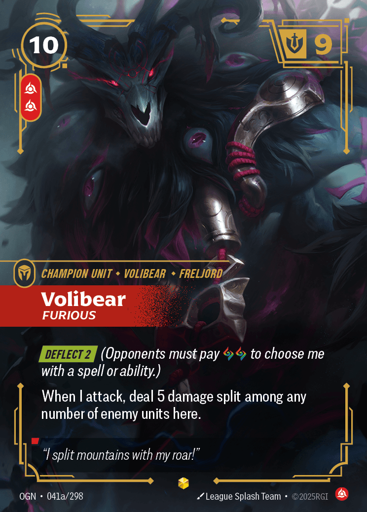 Volibear, Furious