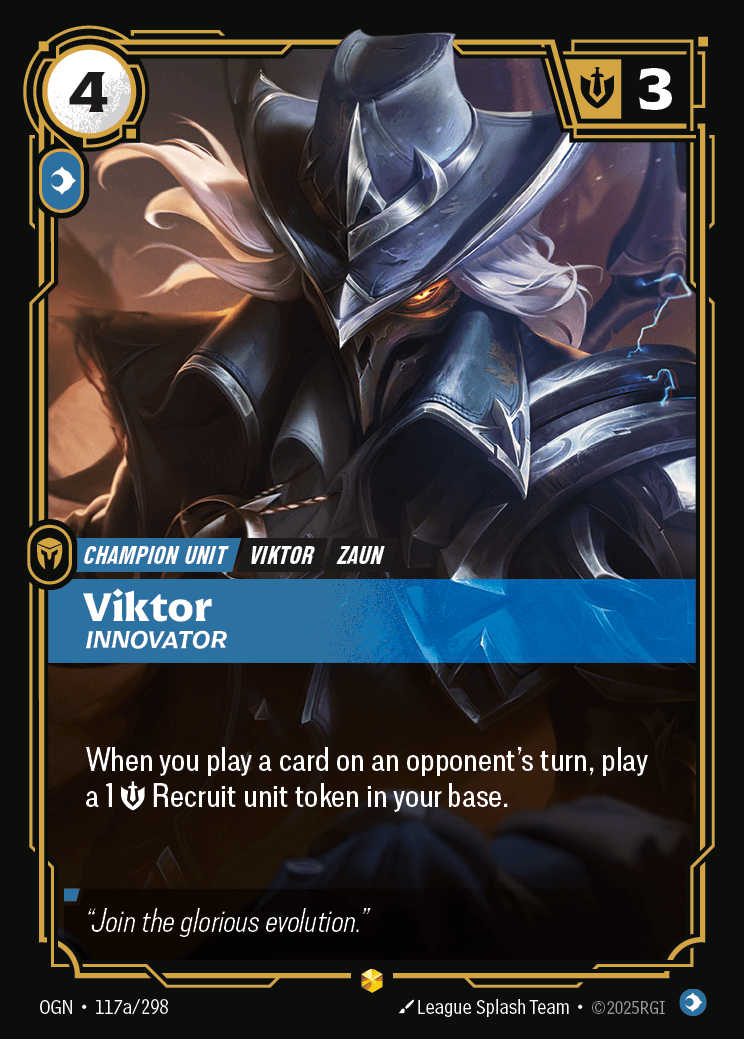 Viktor, Innovator