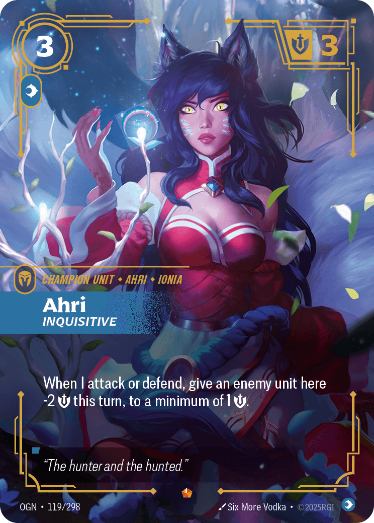 Ahri, Inquisitive