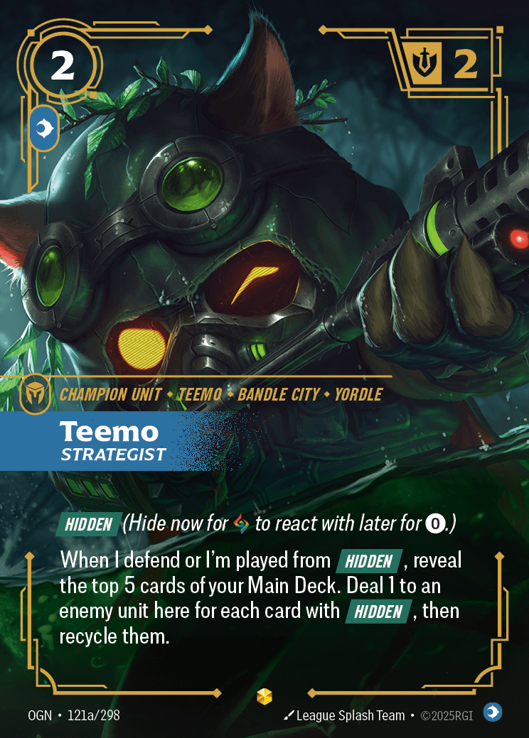 Teemo, Strategist