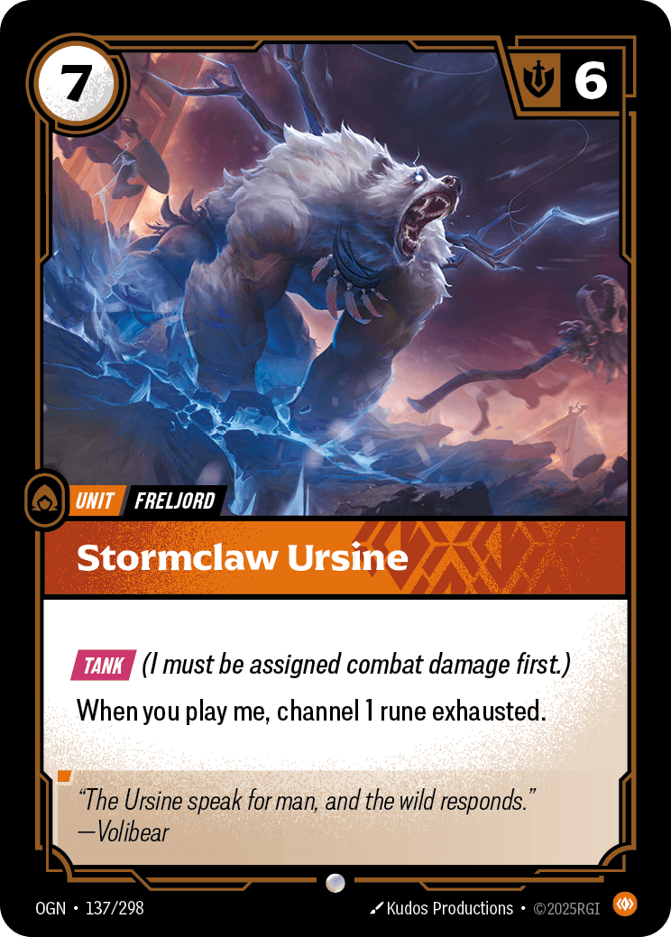 Stormclaw Ursine