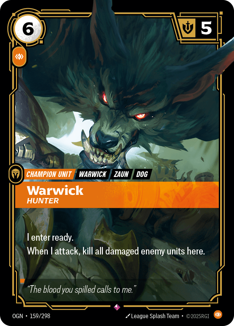 Warwick, Hunter