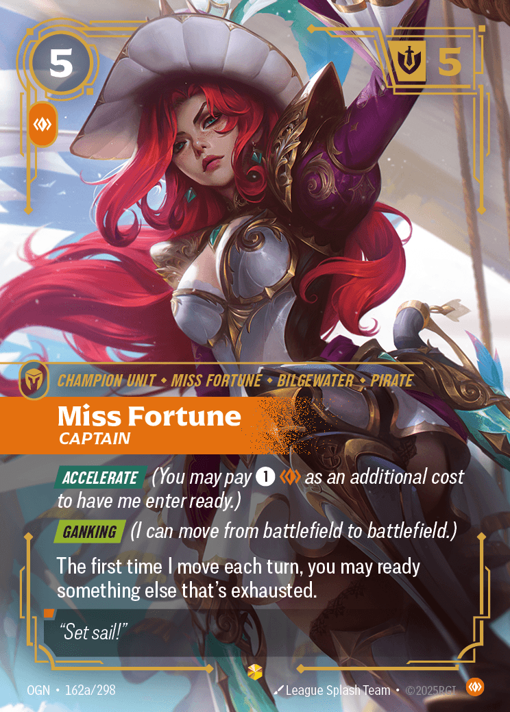 Miss Fortune, Captain