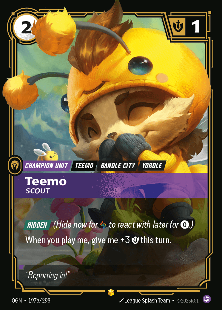 Teemo, Scout