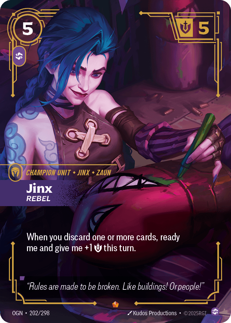 Jinx, Rebel