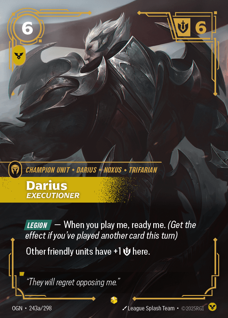 Darius, Executioner